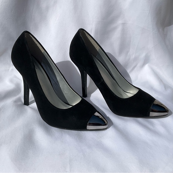 BUNDLE - Delicious Shoes - Black 4” Stiletto Heels - Size 6.5 - Picture 3 of 8